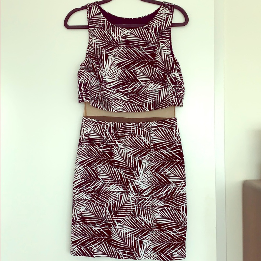 Navy and white Bailey 44 two piece set dress